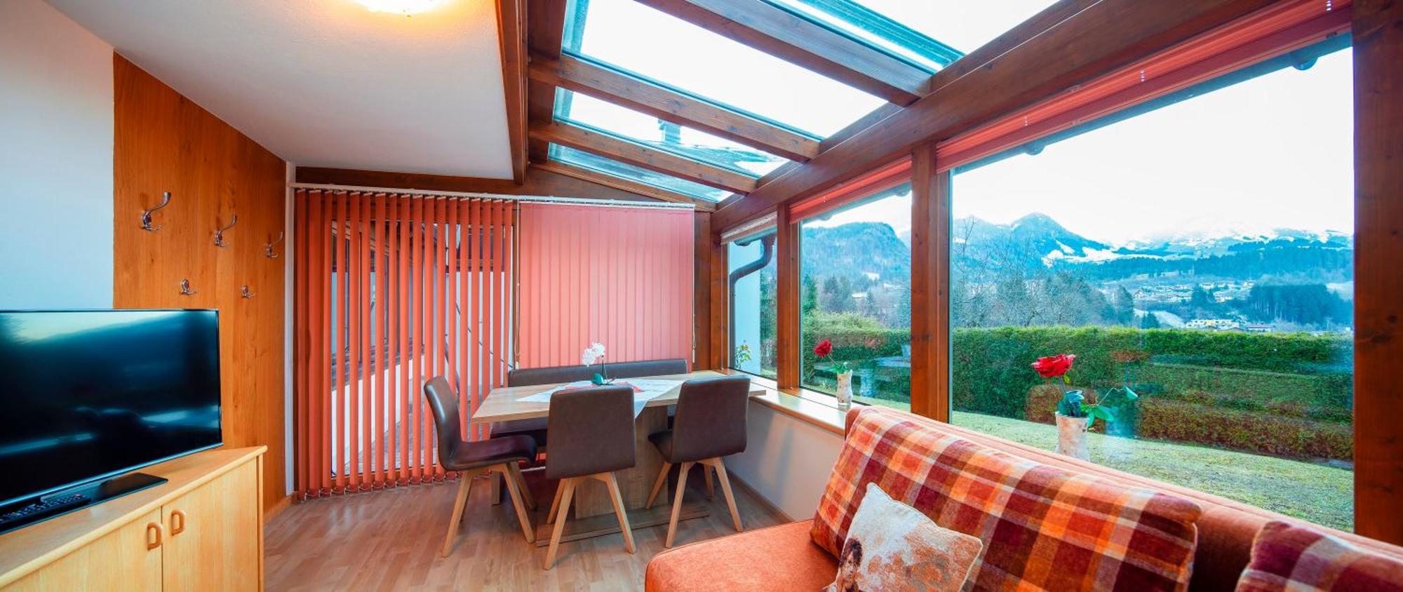 Ferienwohnung Saalbach Файбербрун Екстериор снимка
