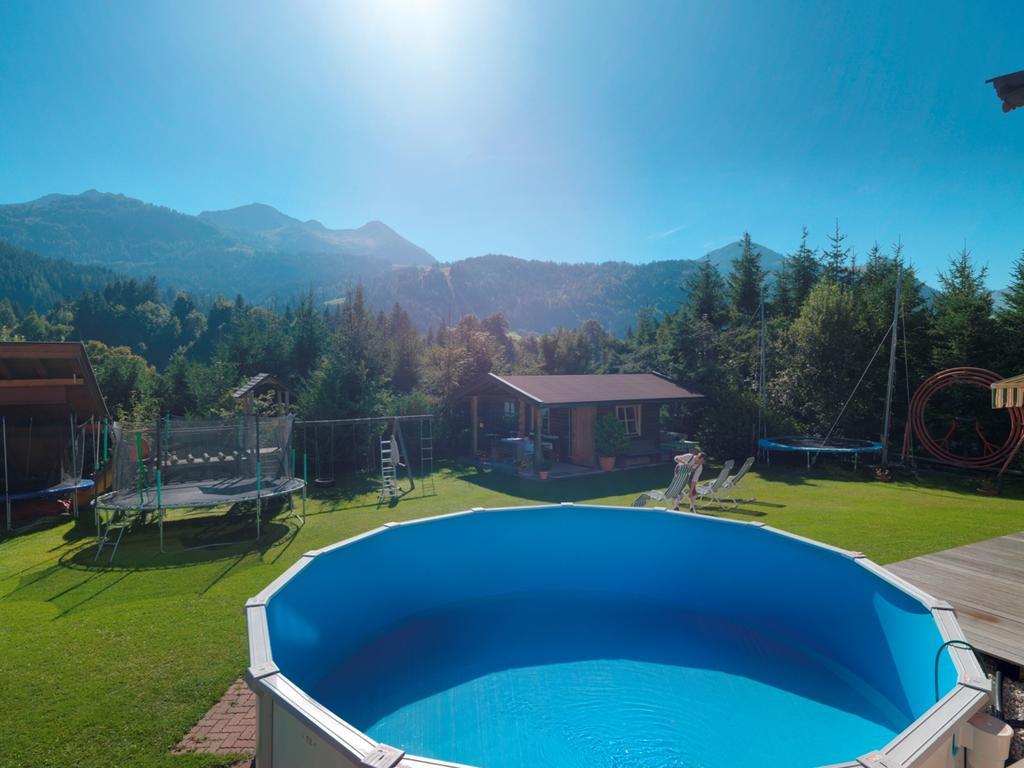Ferienwohnung Saalbach Файбербрун Екстериор снимка